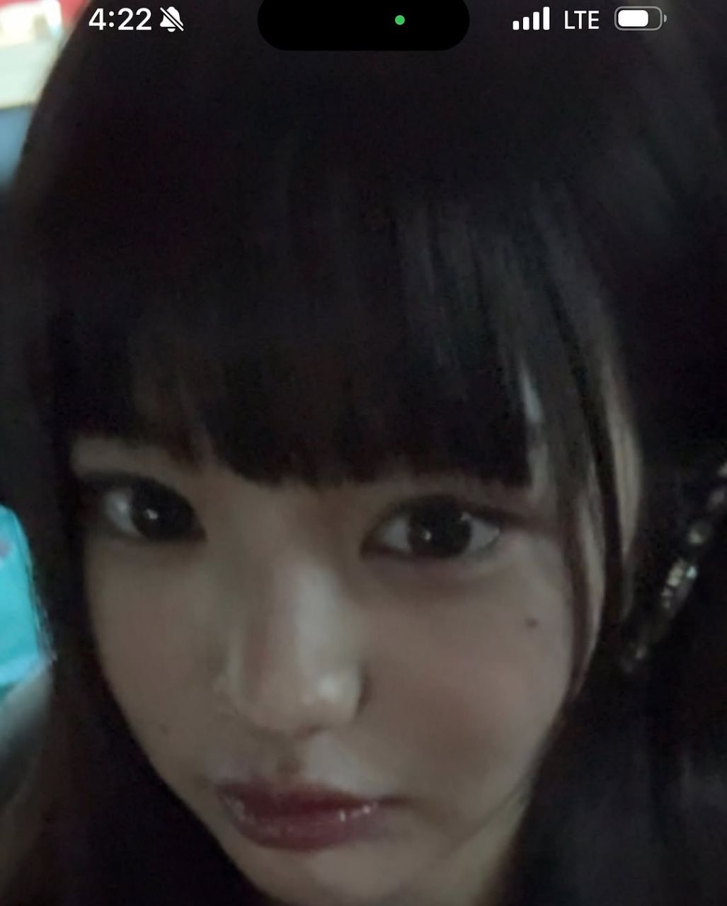 A moment captured by Jang Wonyoung (IVE)'s fan