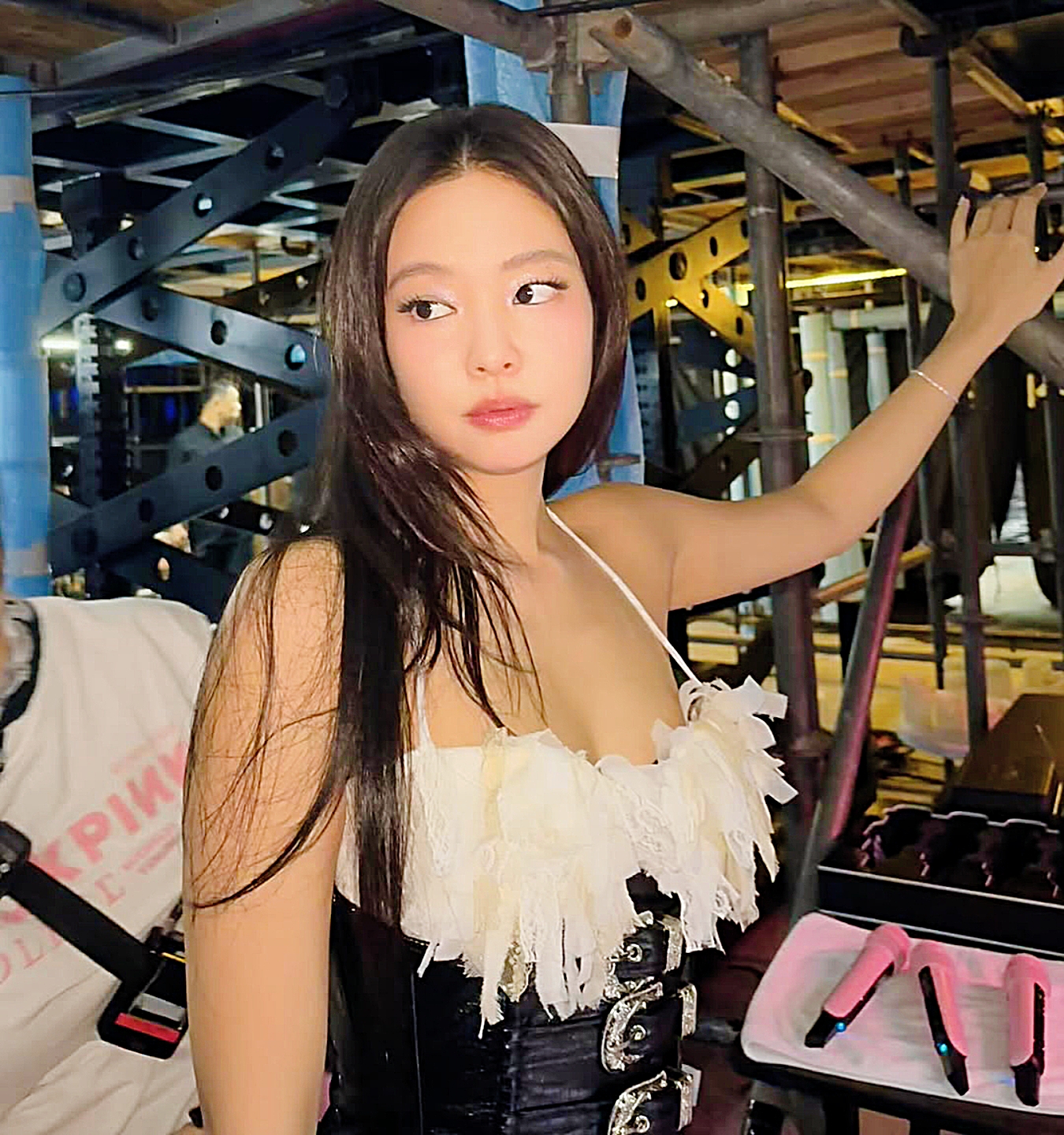 Momen yang diabadikan oleh penggemar Jennie (BLACKPINK)