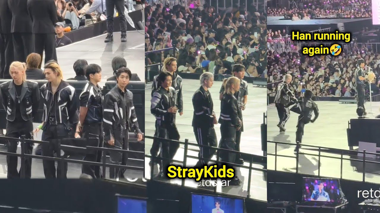 Momen yang diabadikan oleh penggemar HAN (Stray Kids)