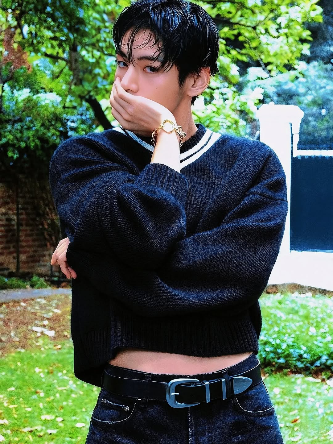 Behind-the-scenes cut of V (BTS)