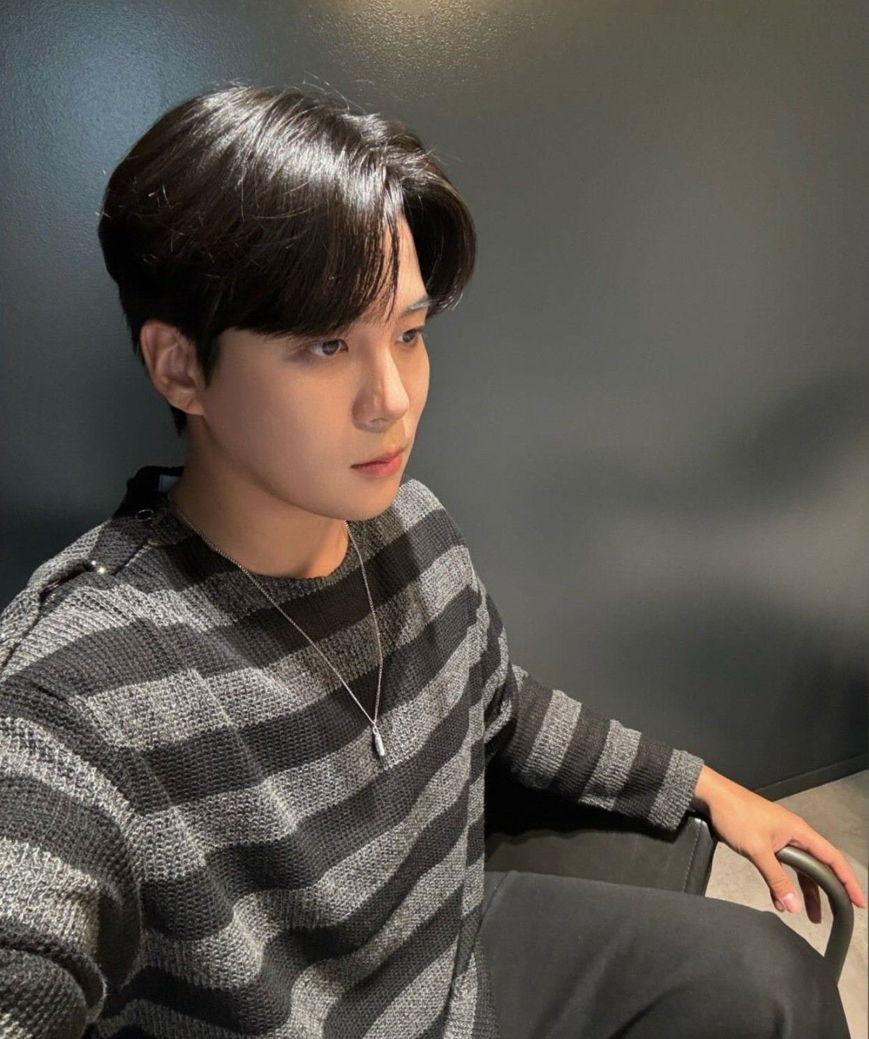 Momen yang diabadikan oleh penggemar Jongho (ATEEZ)