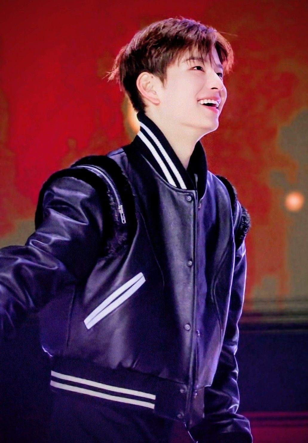 Recent activity shot of Seungmin (Stray Kids)