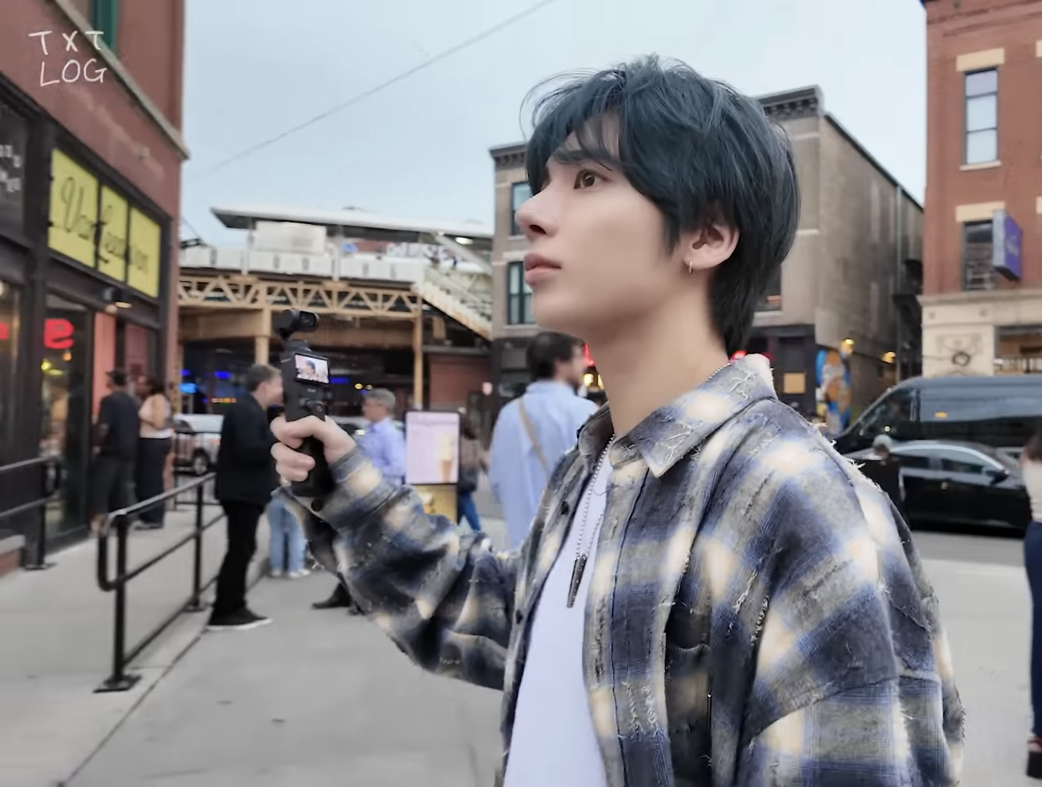 Recent activity shot of Taehyun (TOMORROW X TOGETHER)