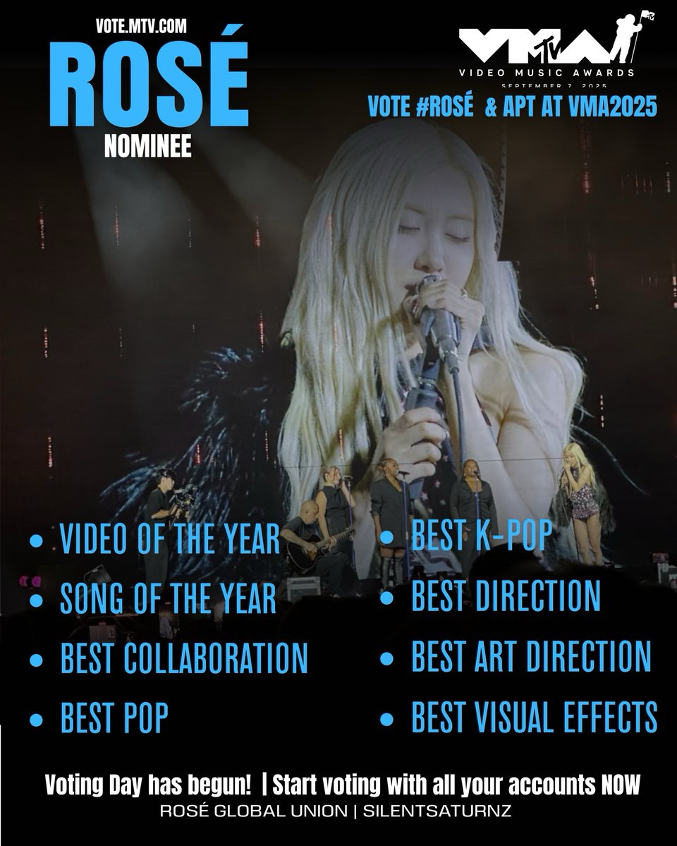 Recent activity shot of ROSÉ (BLACKPINK)