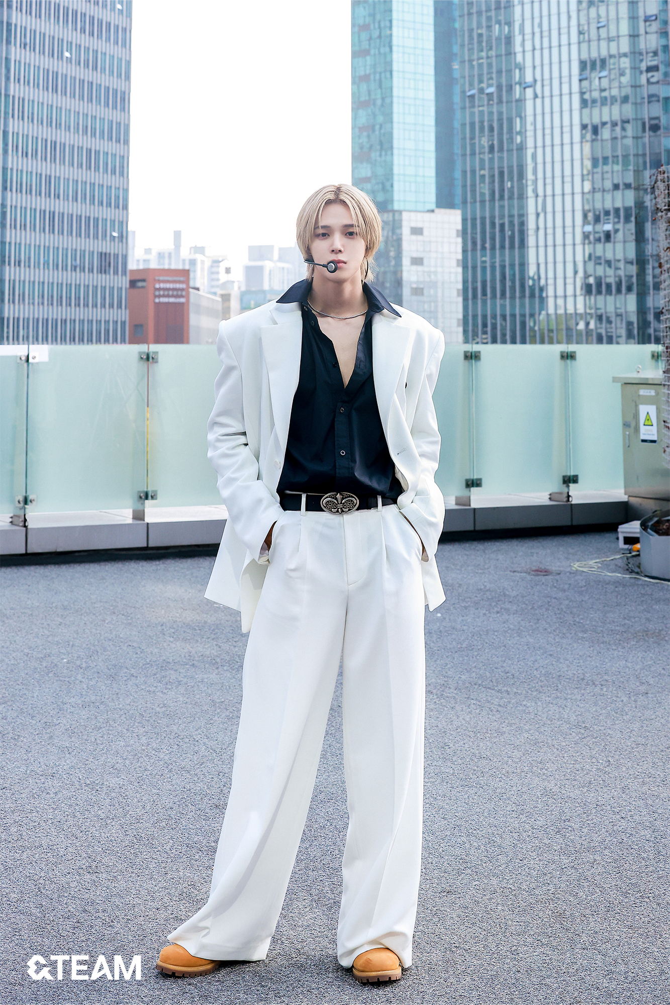 ケイ (&TEAM)の舞台裏ショット