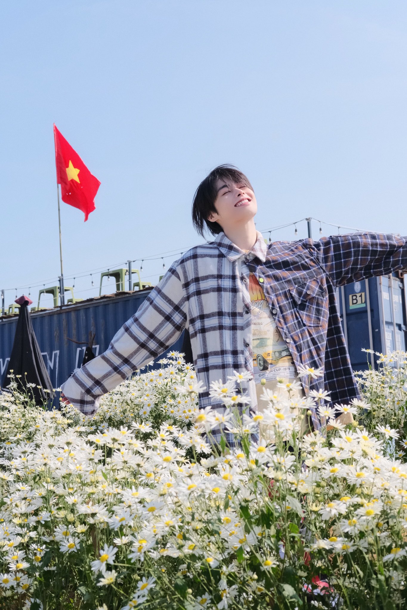 A moment captured by Hanbin (TEMPEST)'s fan