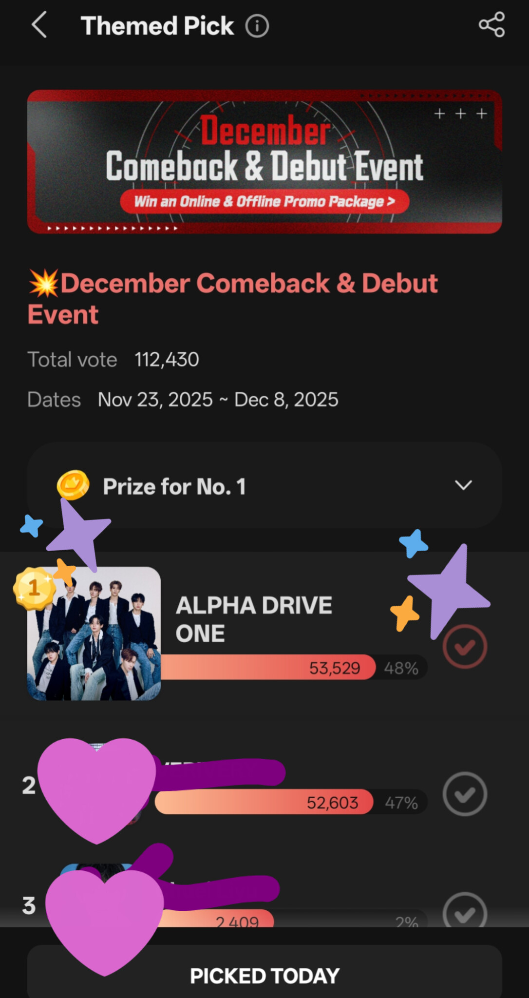 A heartfelt wallpaper shared by Arno (ALPHA DRIVE ONE)'s fans