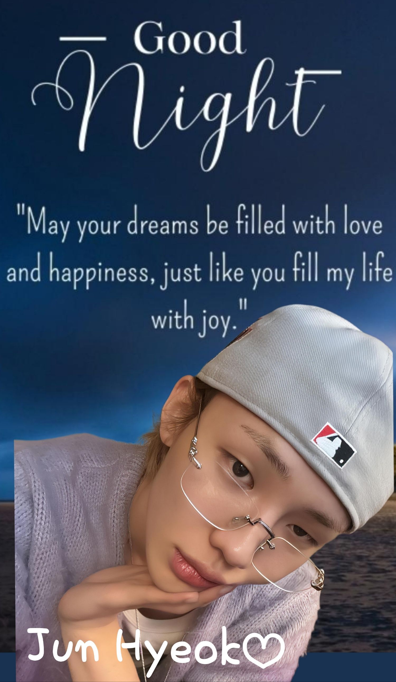 Fan-made special wallpaper for Junhyeok (TNX)