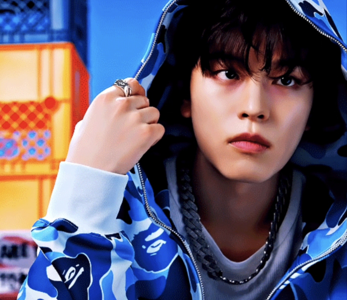 A moment captured by Seungmin (Stray Kids)'s fan