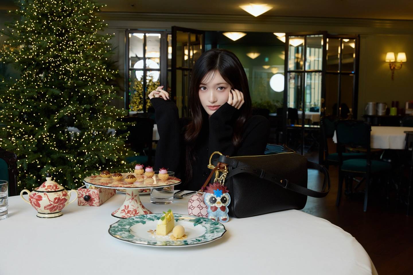 A moment captured by Leeseo (IVE)'s fan