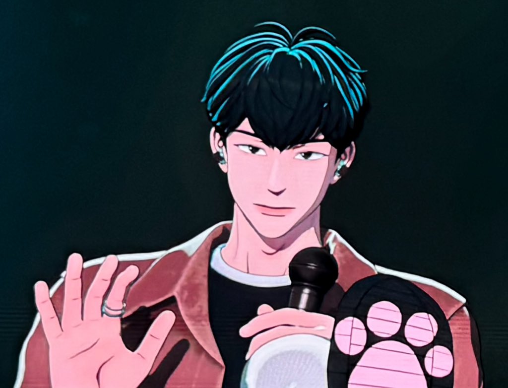 A moment captured by Hamin (PLAVE)'s fan