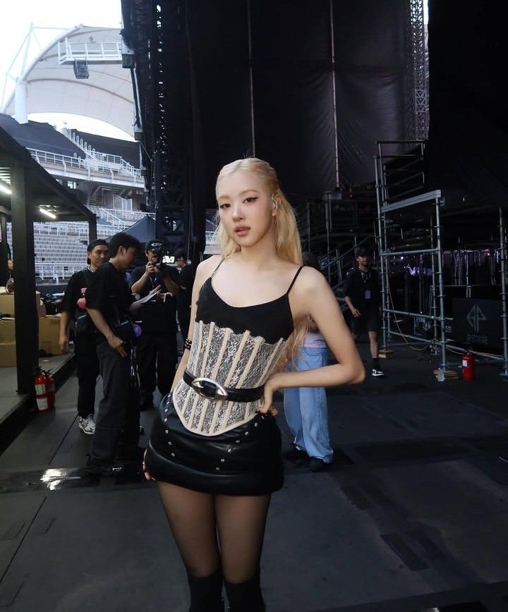 A moment captured by ROSÉ (BLACKPINK)'s fan