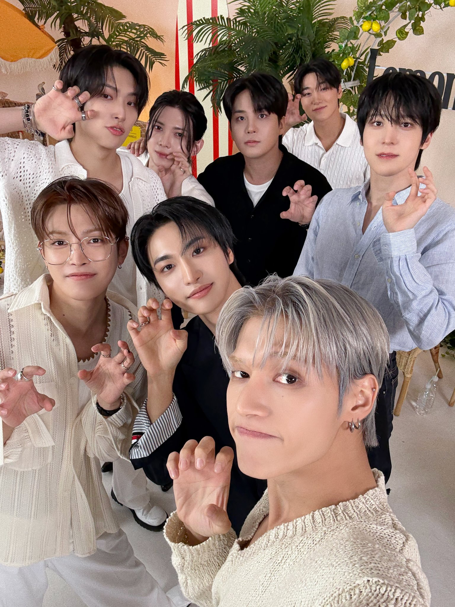 Recent activity shot of Seonghwa (ATEEZ)