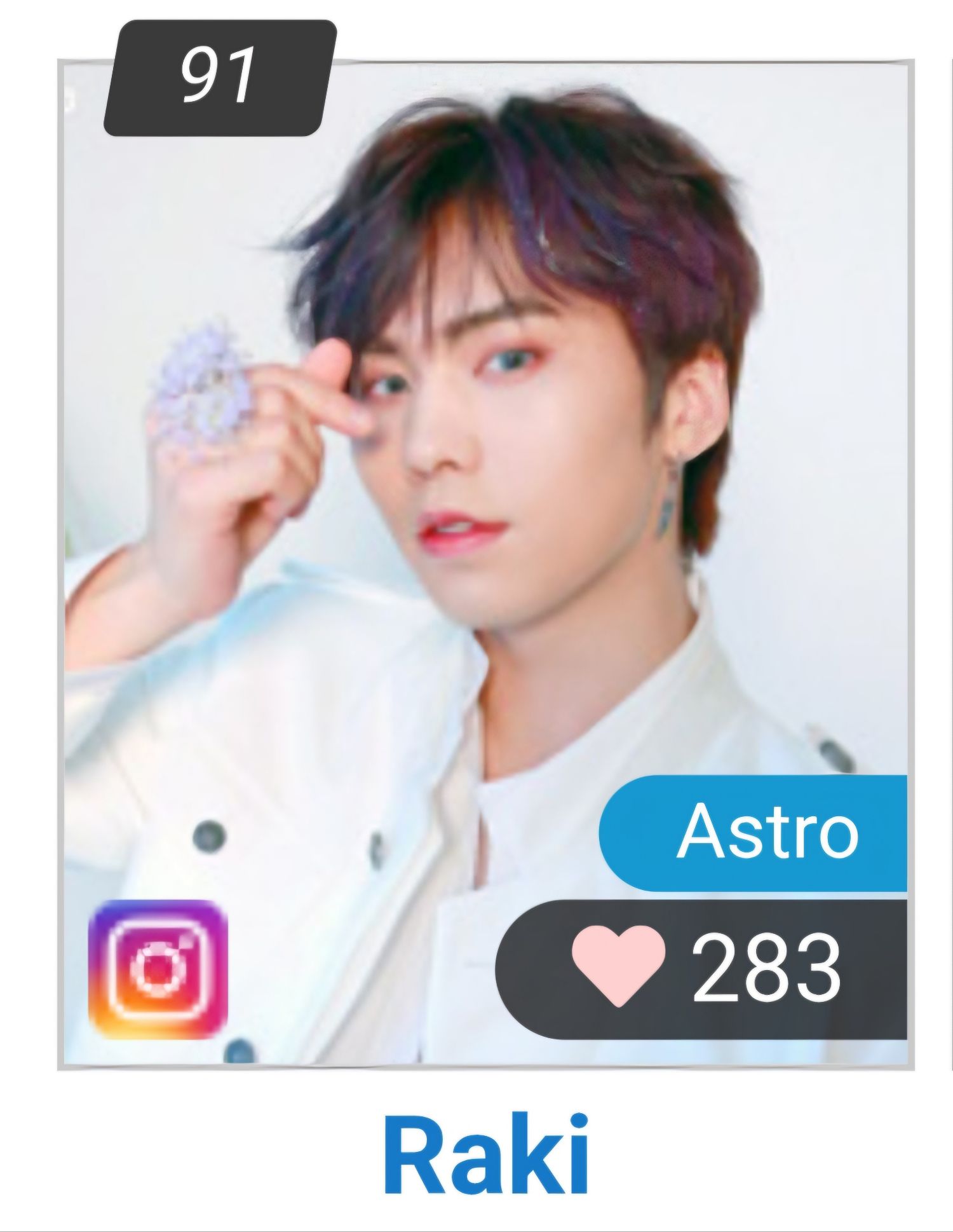 Recent activity shot of Rocky