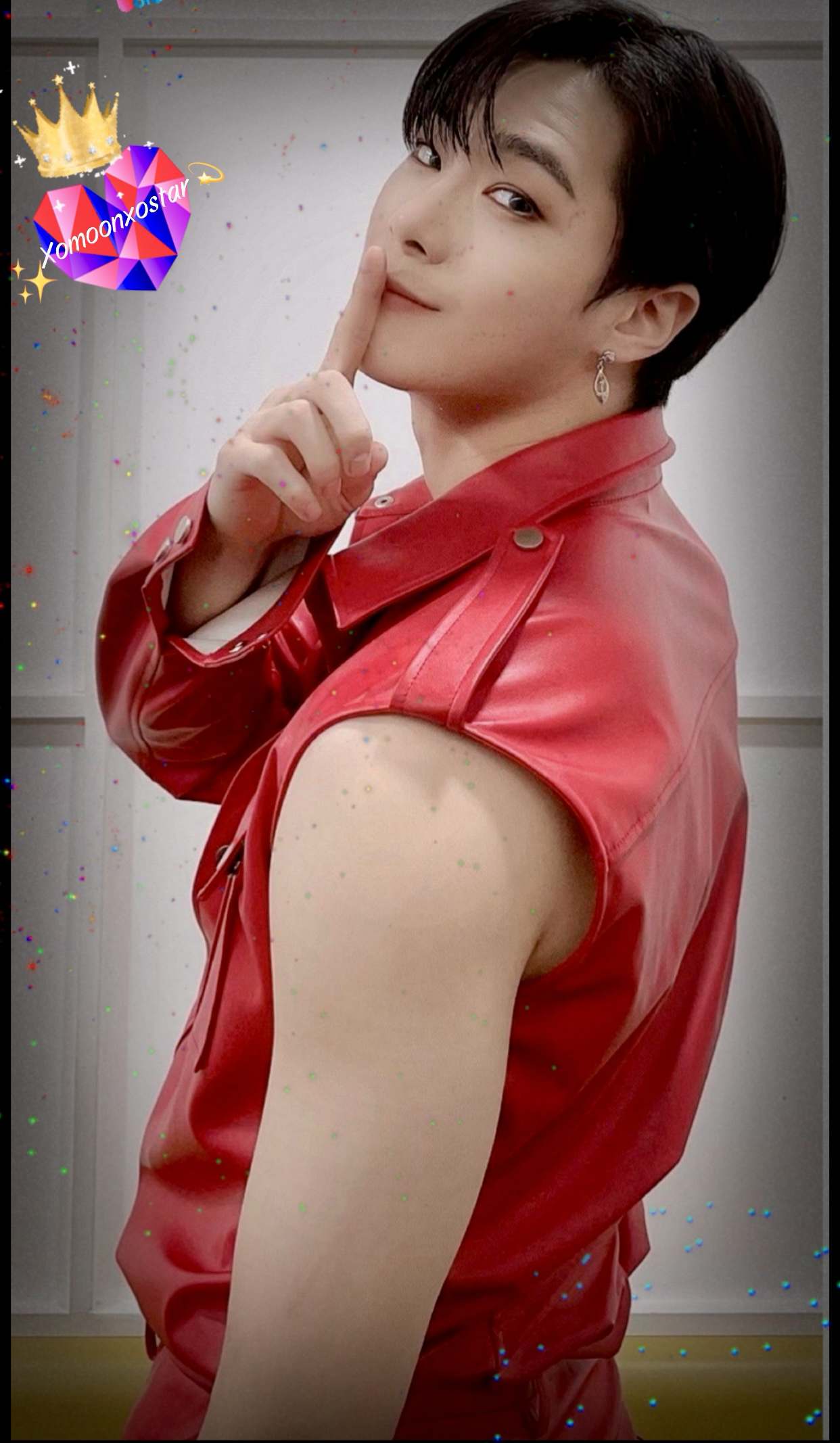 A moment captured by Moonbin (ASTRO)'s fan