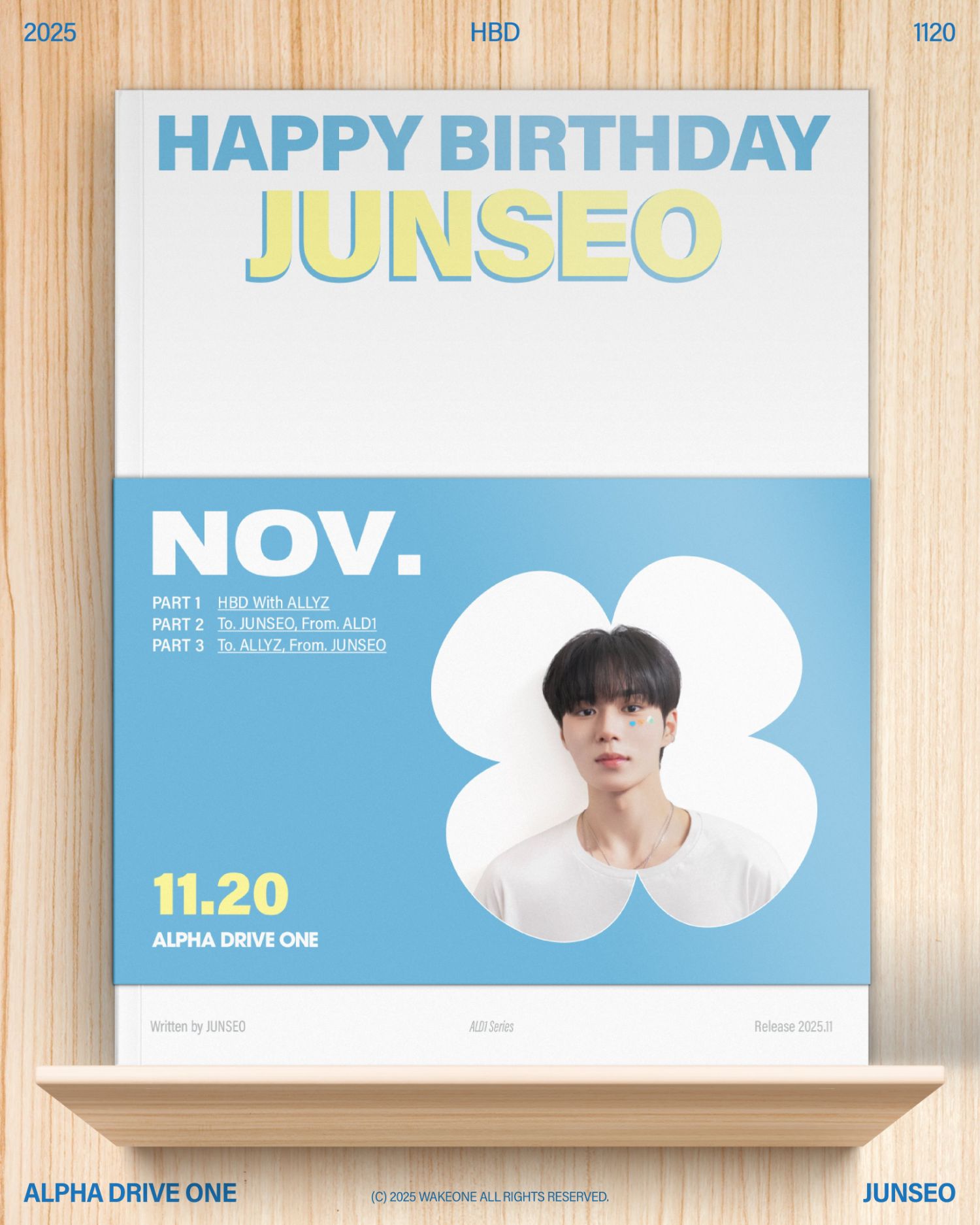 Behind-the-scenes cut of Kim Junseo (ALPHA DRIVE ONE)