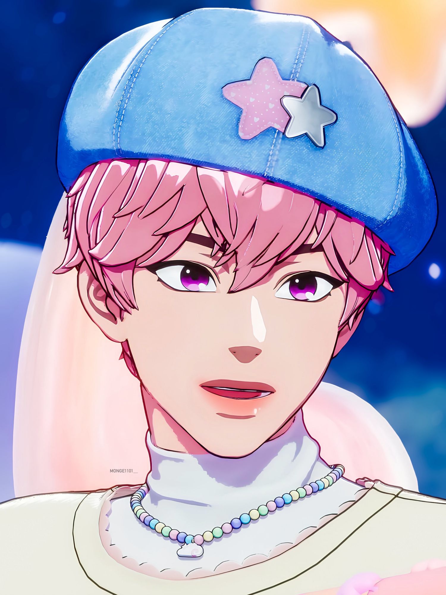 Recent activity shot of Bamby (PLAVE)