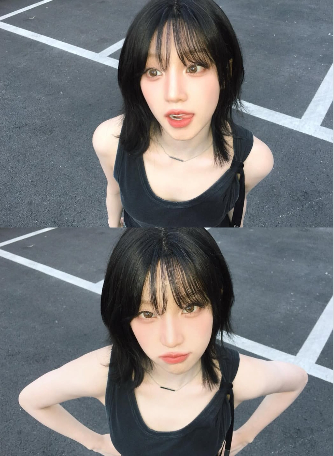 Potret di balik layar Yuqi (i-dle)