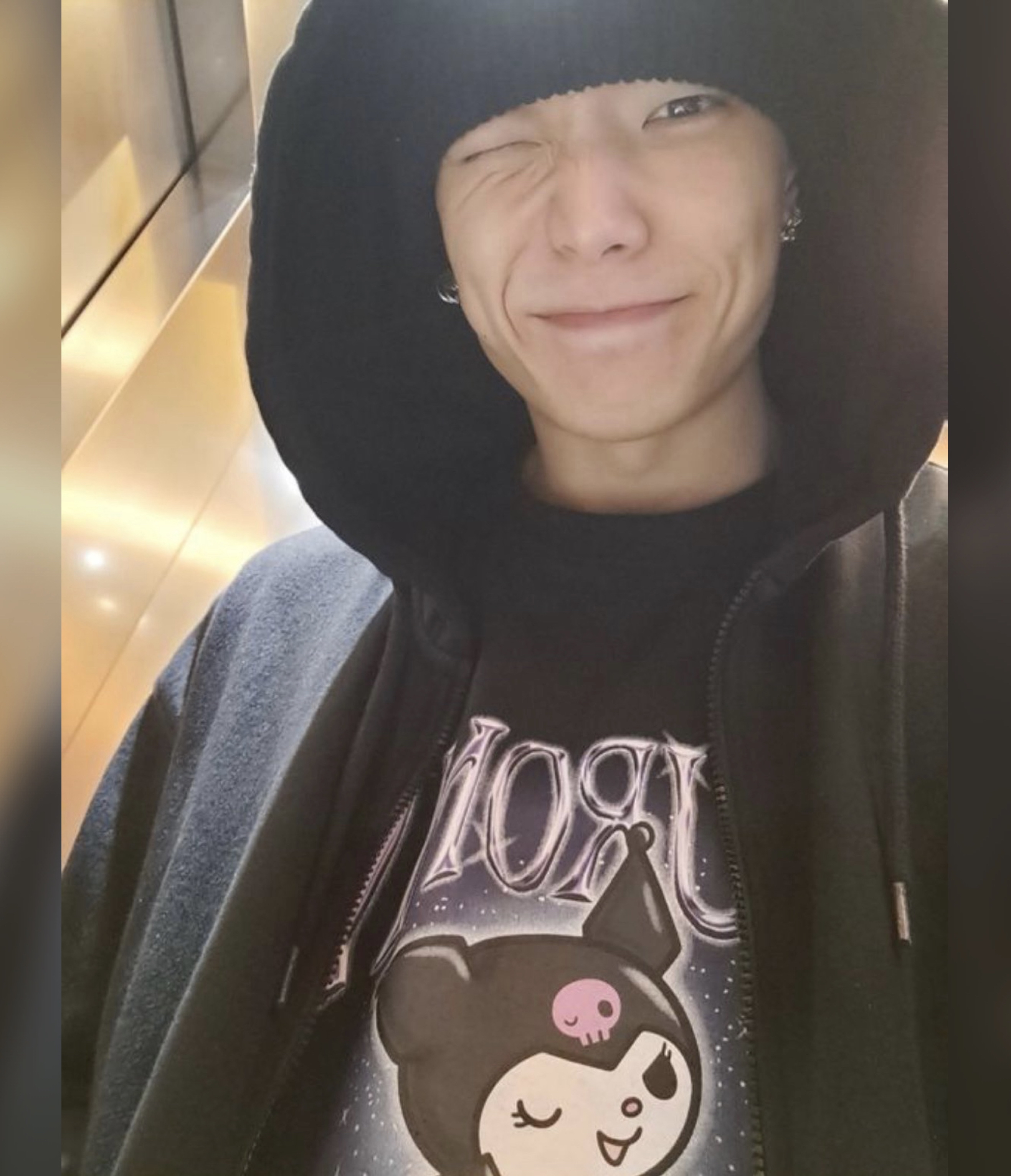 Recent activity shot of BOBBY (iKON)