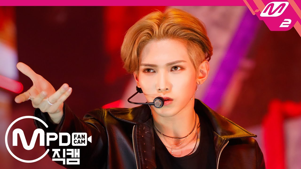 Recent activity shot of Yeosang (ATEEZ)