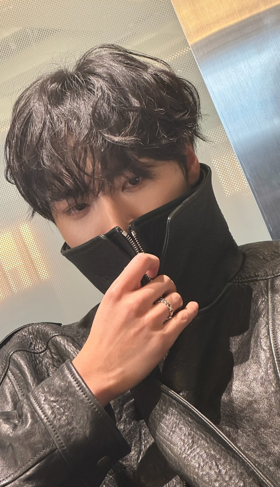 Recent activity shot of Seonghwa (ATEEZ)