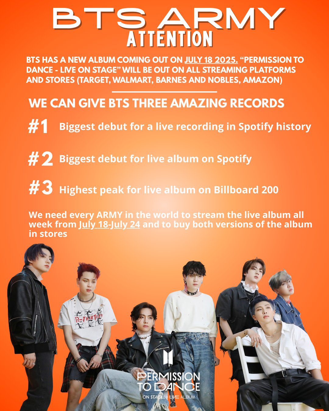 Latest photo of BTS
