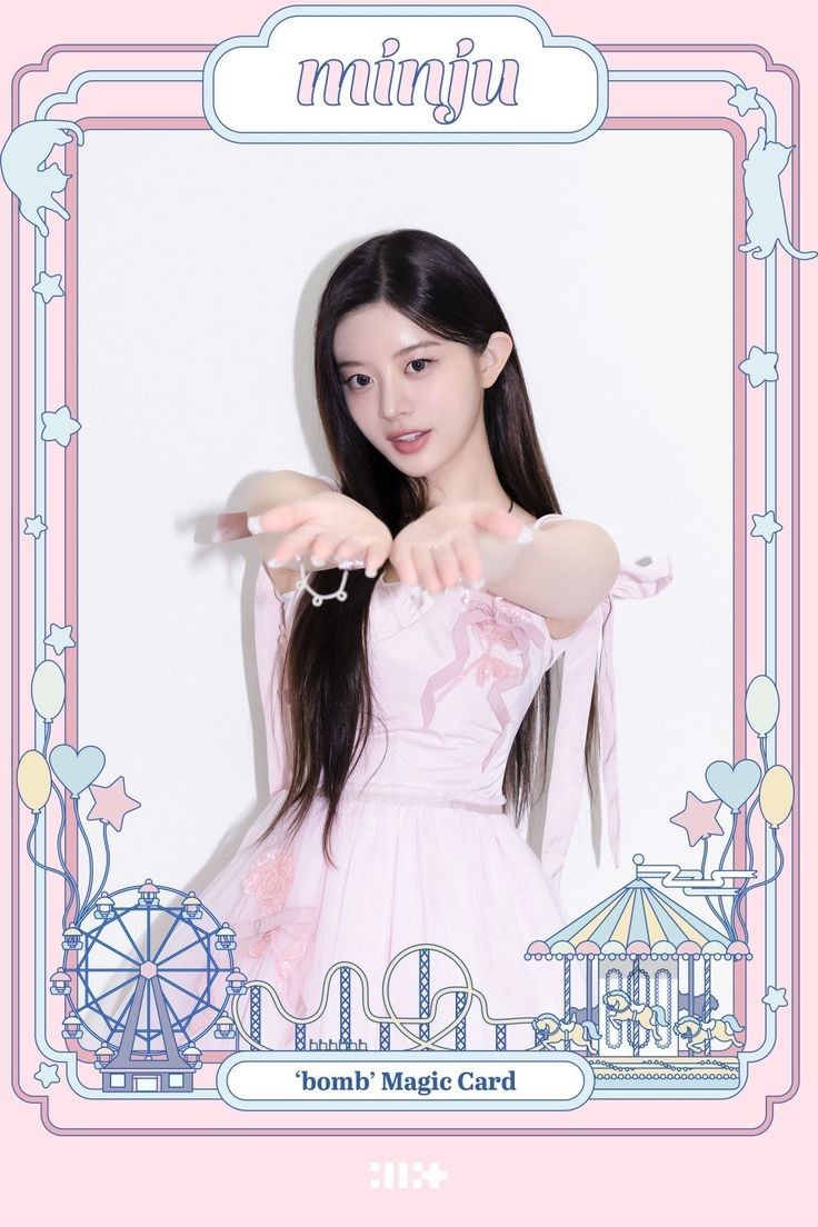 Recent activity shot of Minju (ILLIT)