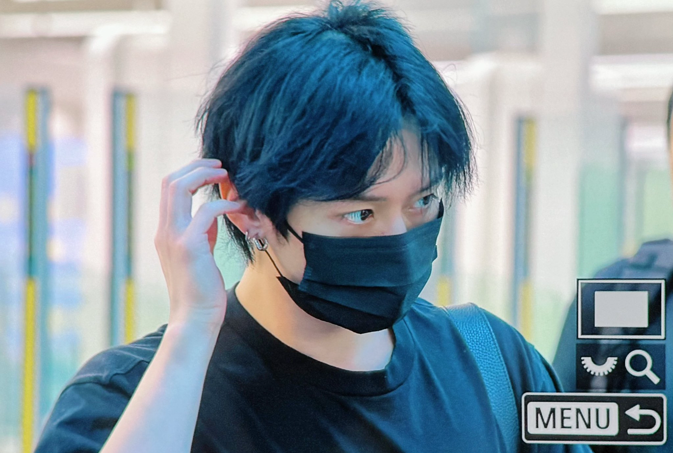 Recent activity shot of Lee Know (Stray Kids)