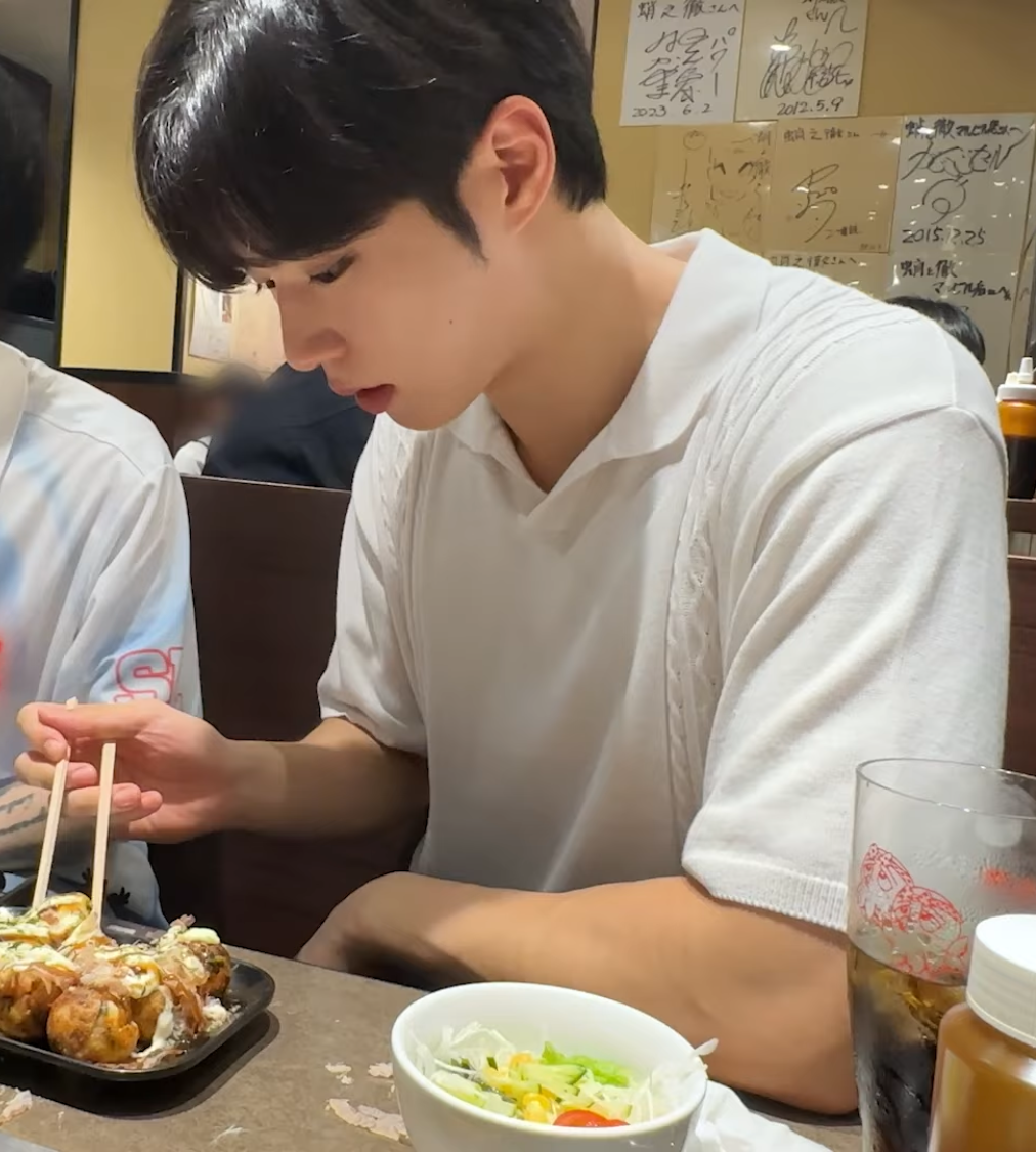 A moment captured by Kim Junseo (ALPHA DRIVE ONE)'s fan