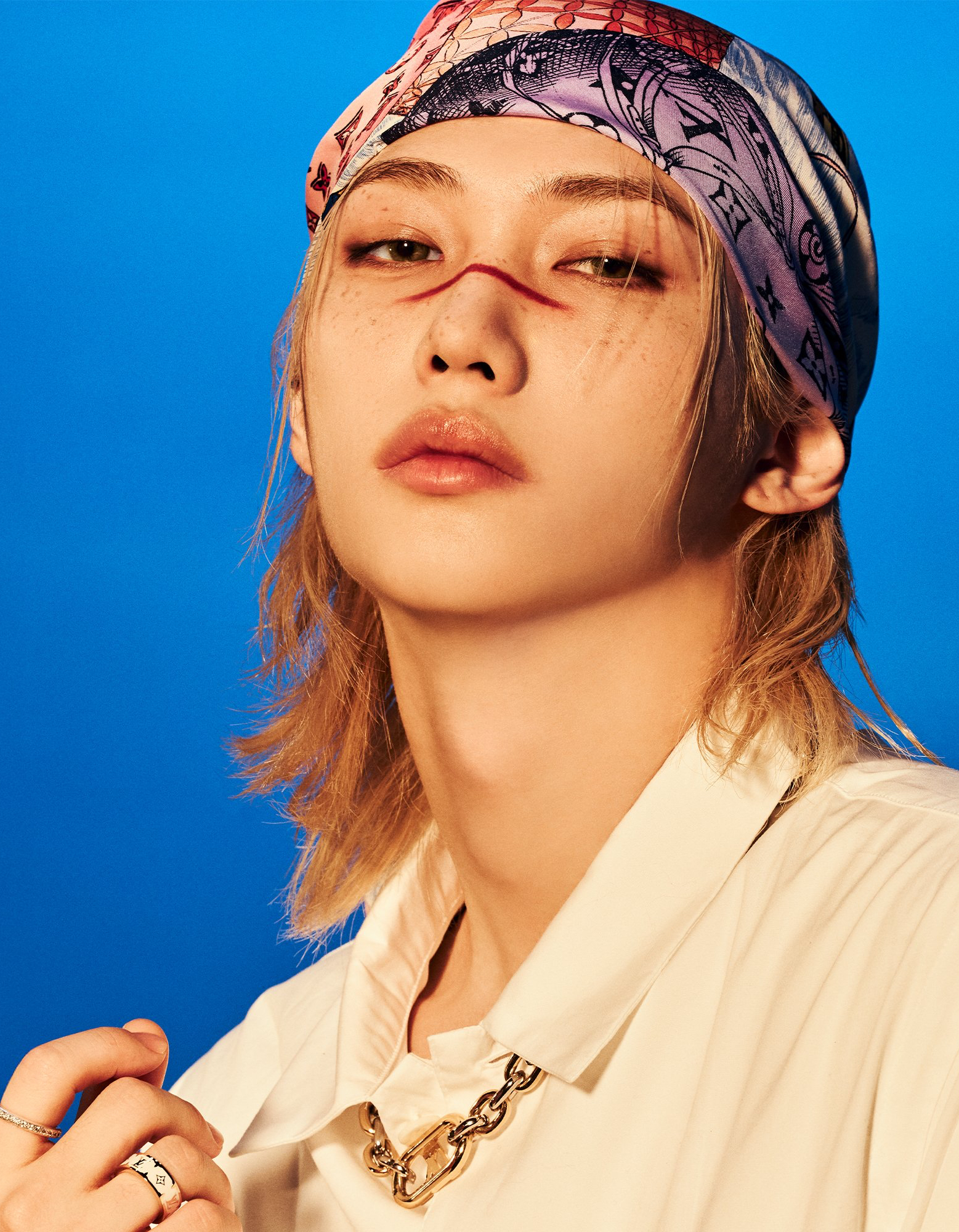 Recent activity shot of Felix (Stray Kids)