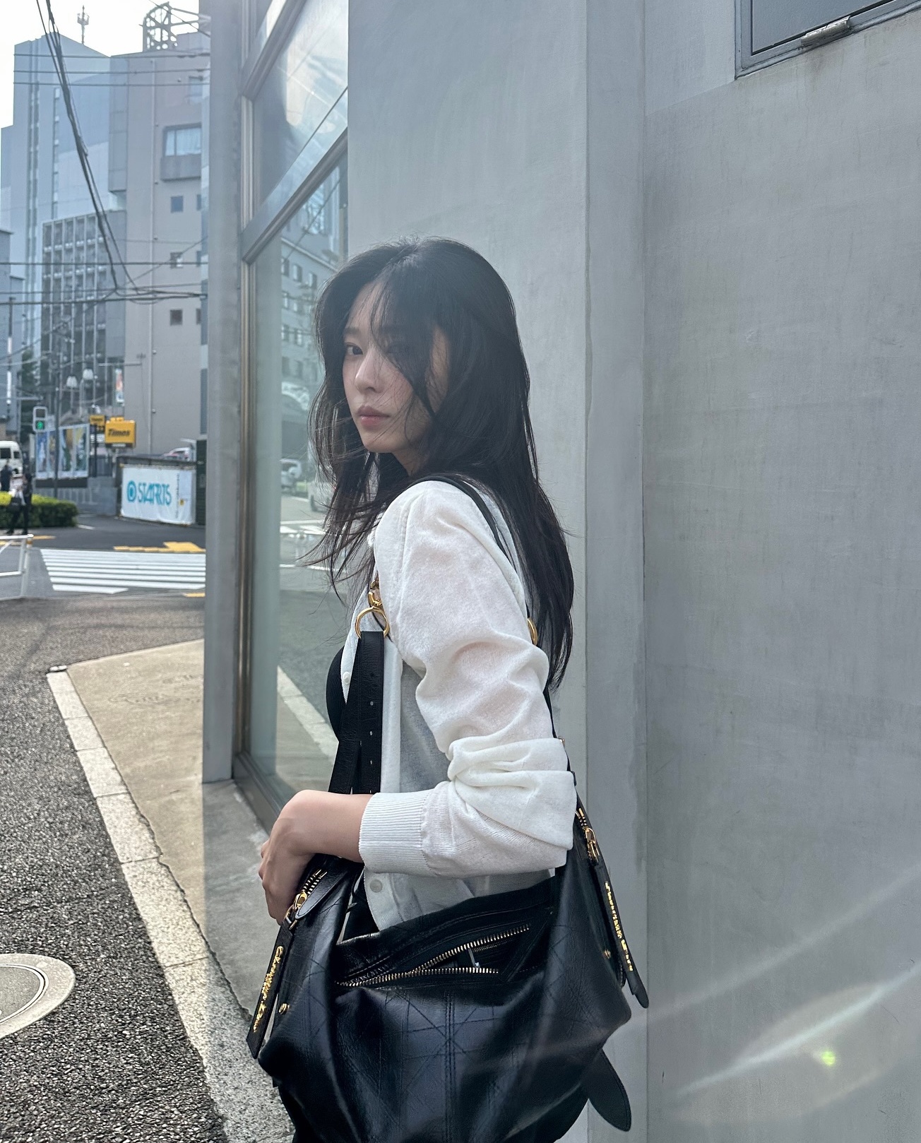 A moment captured by Kim Minju's fan