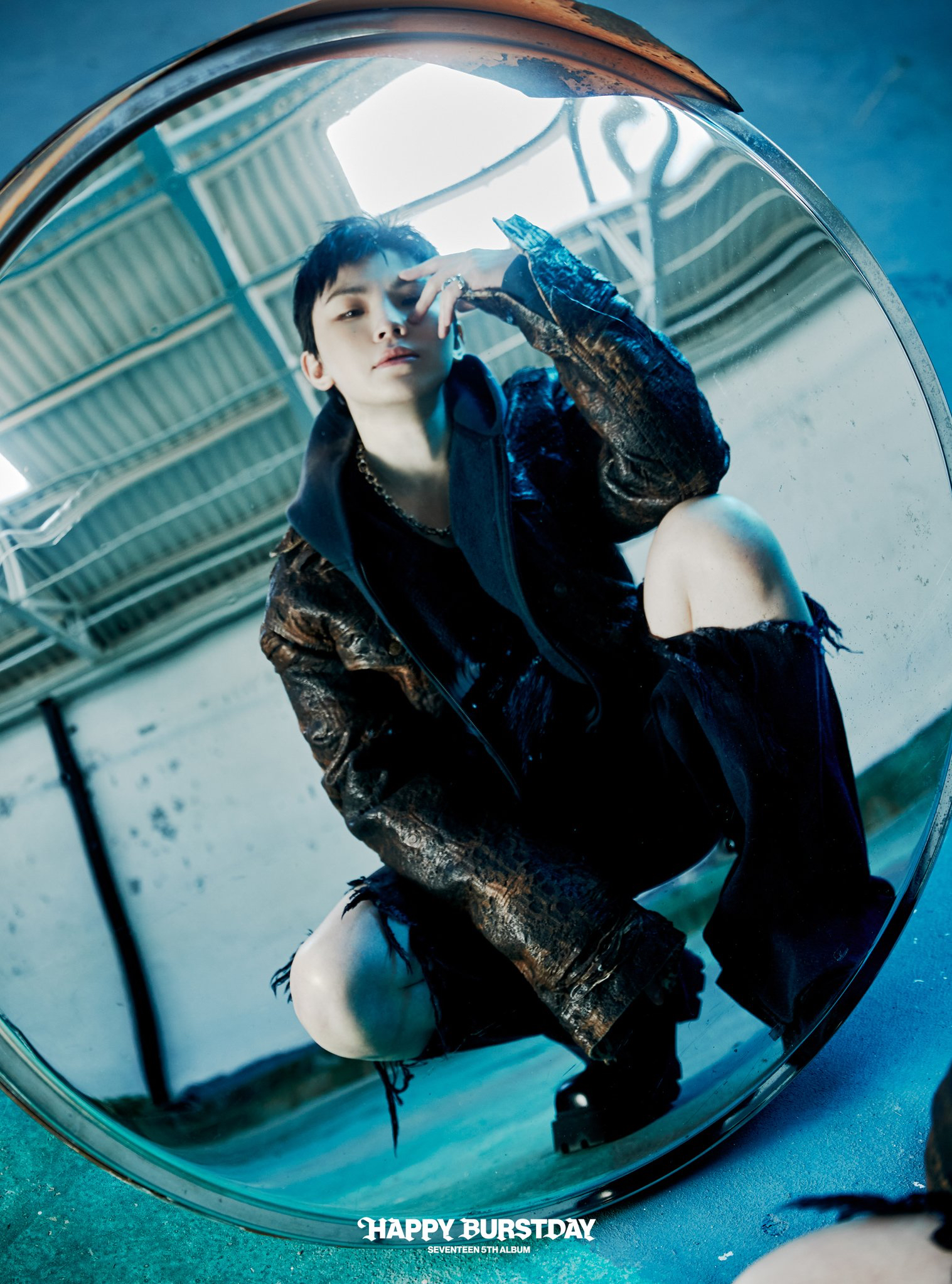 Recent activity shot of Woozi (SEVENTEEN)