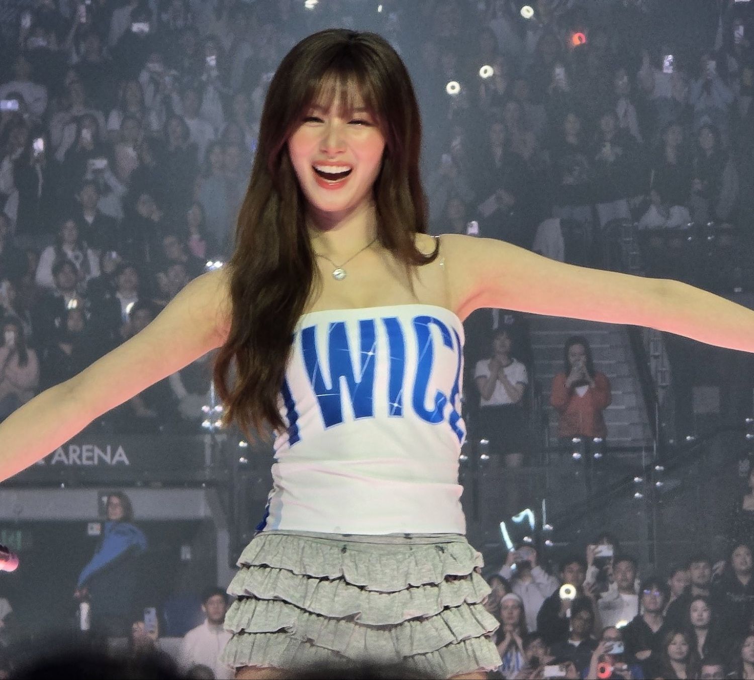 Sana (TWICE)粉絲拍下的瞬間