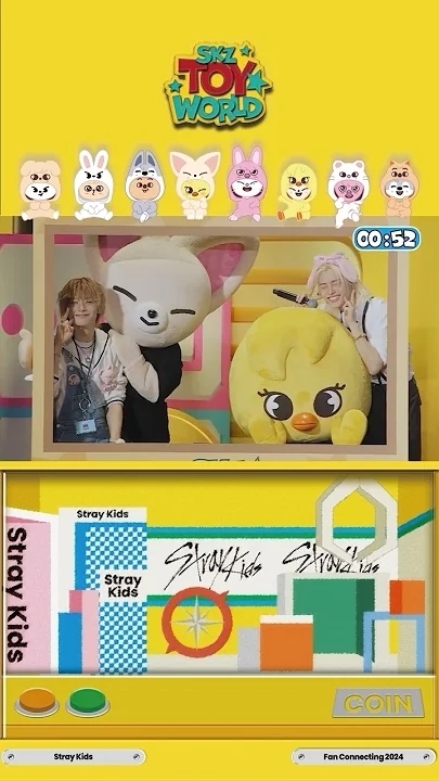 A moment captured by Stray Kids's fan