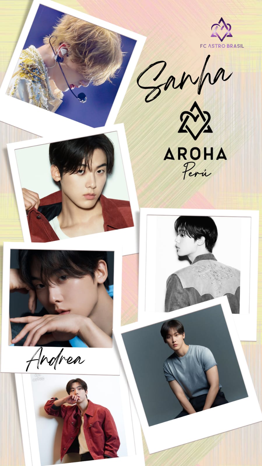 Wallpaper penuh perasaan yang dibagikan untuk Sanha (ASTRO)