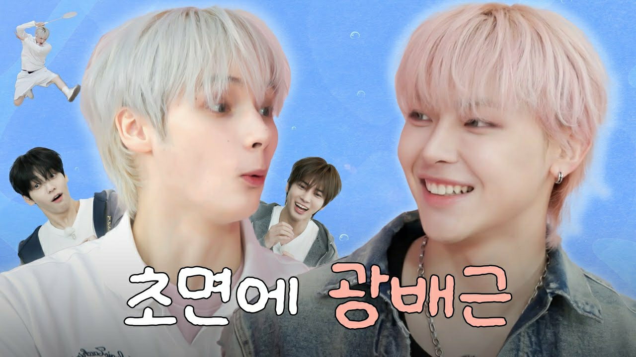 투모로우바이투게더의 비하인드 컷