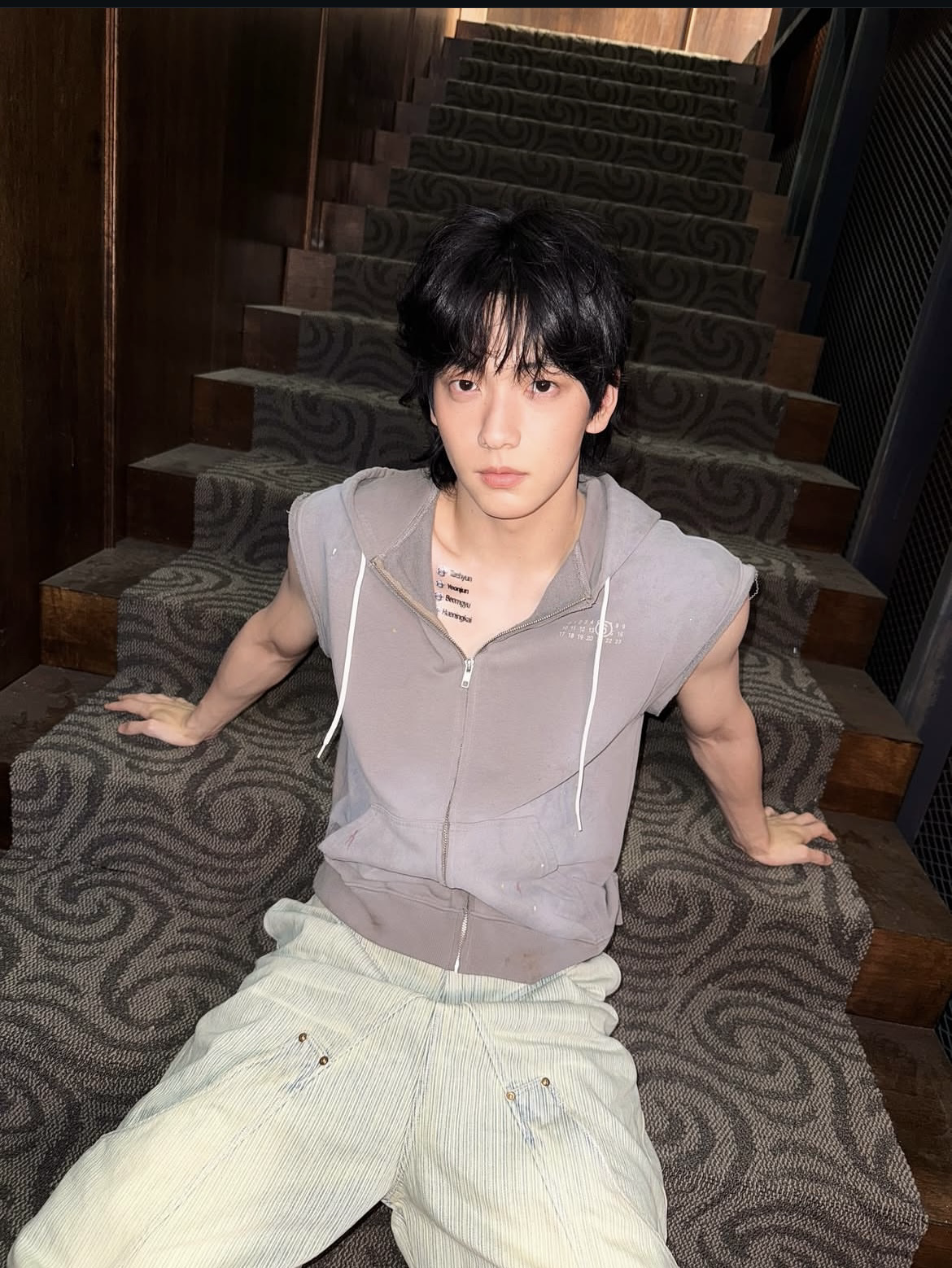 A moment captured by Soobin (TOMORROW X TOGETHER)'s fan