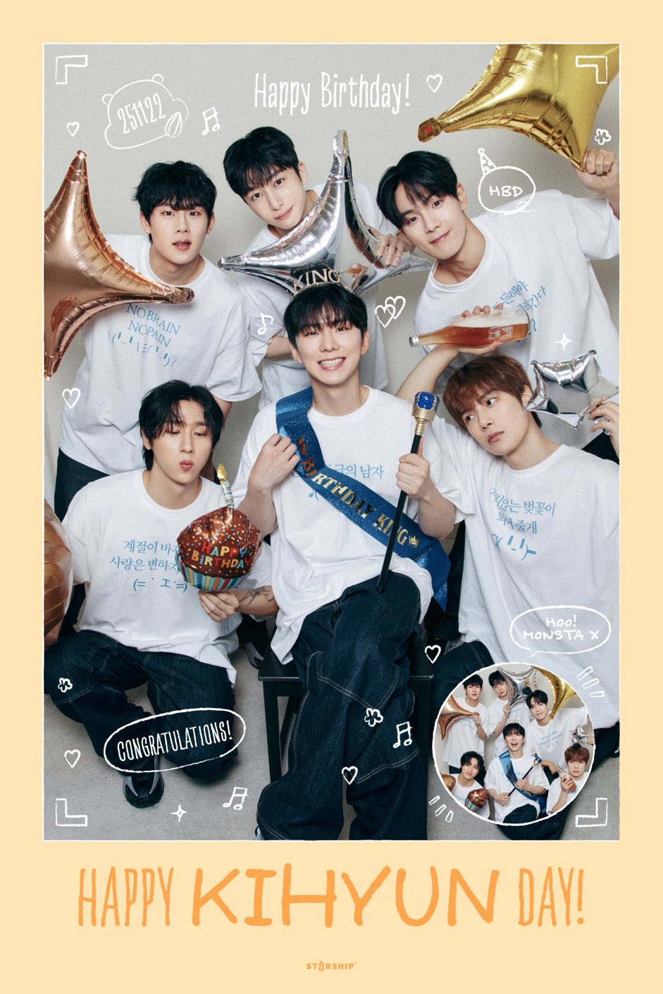 Recent activity shot of Kihyun (MONSTA X)