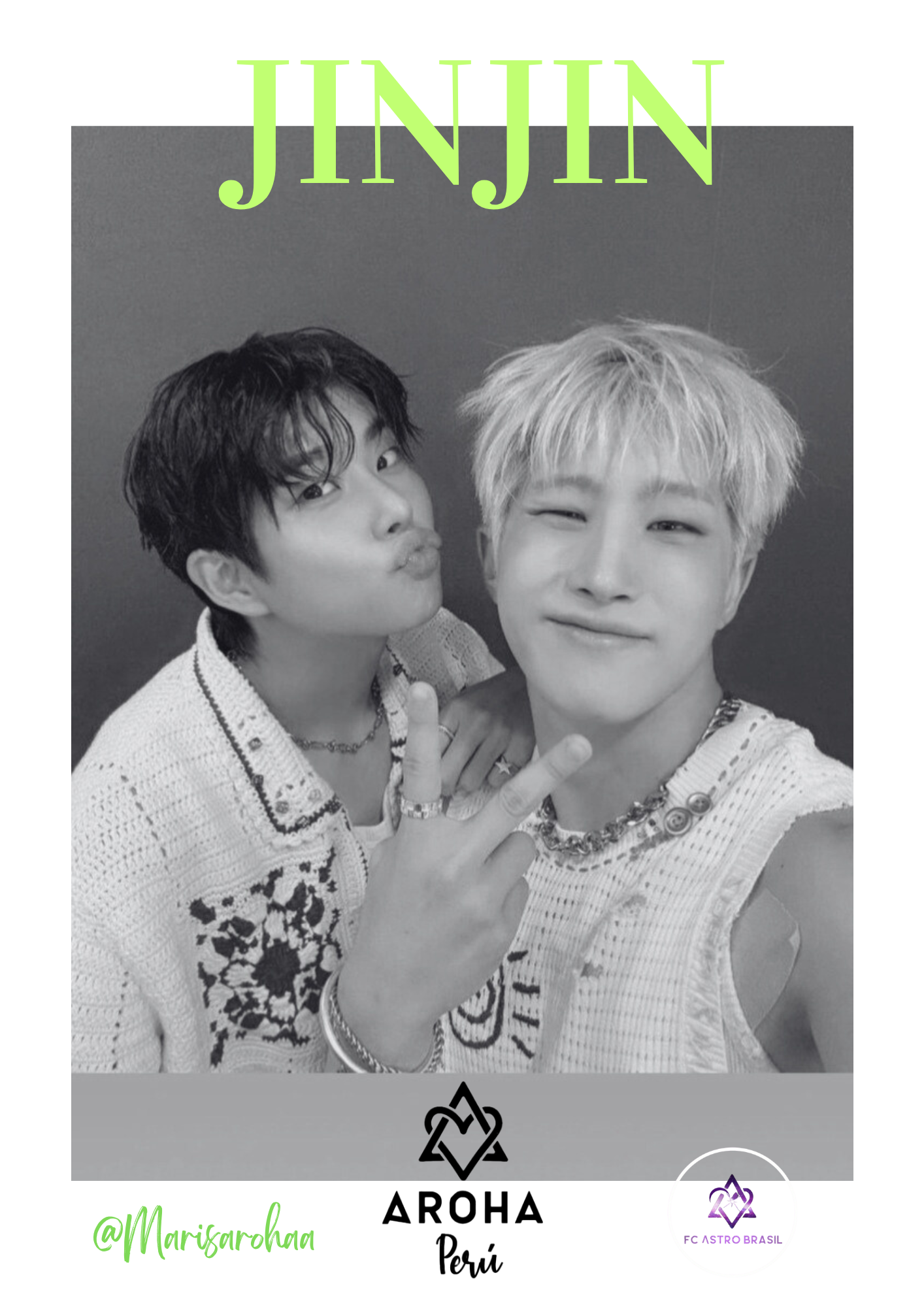 A moment captured by Jinjin (ASTRO)'s fan