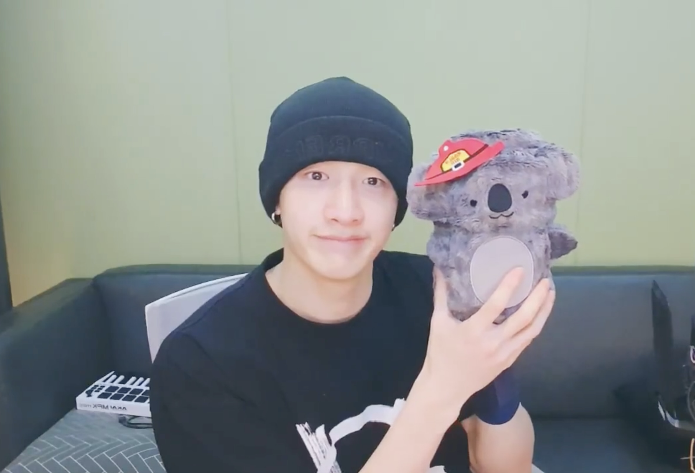 A moment captured by Bang Chan (Stray Kids)'s fan