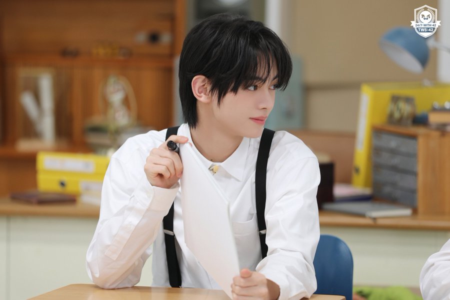 A moment captured by Hanjin (TWS)'s fan