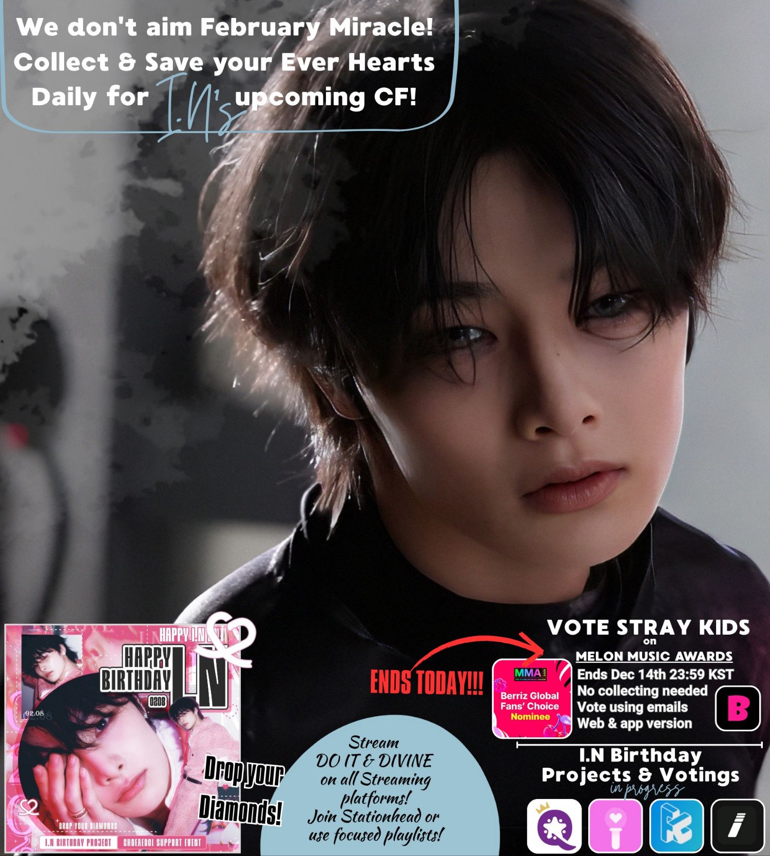 I.N (Stray Kids)的最新照片