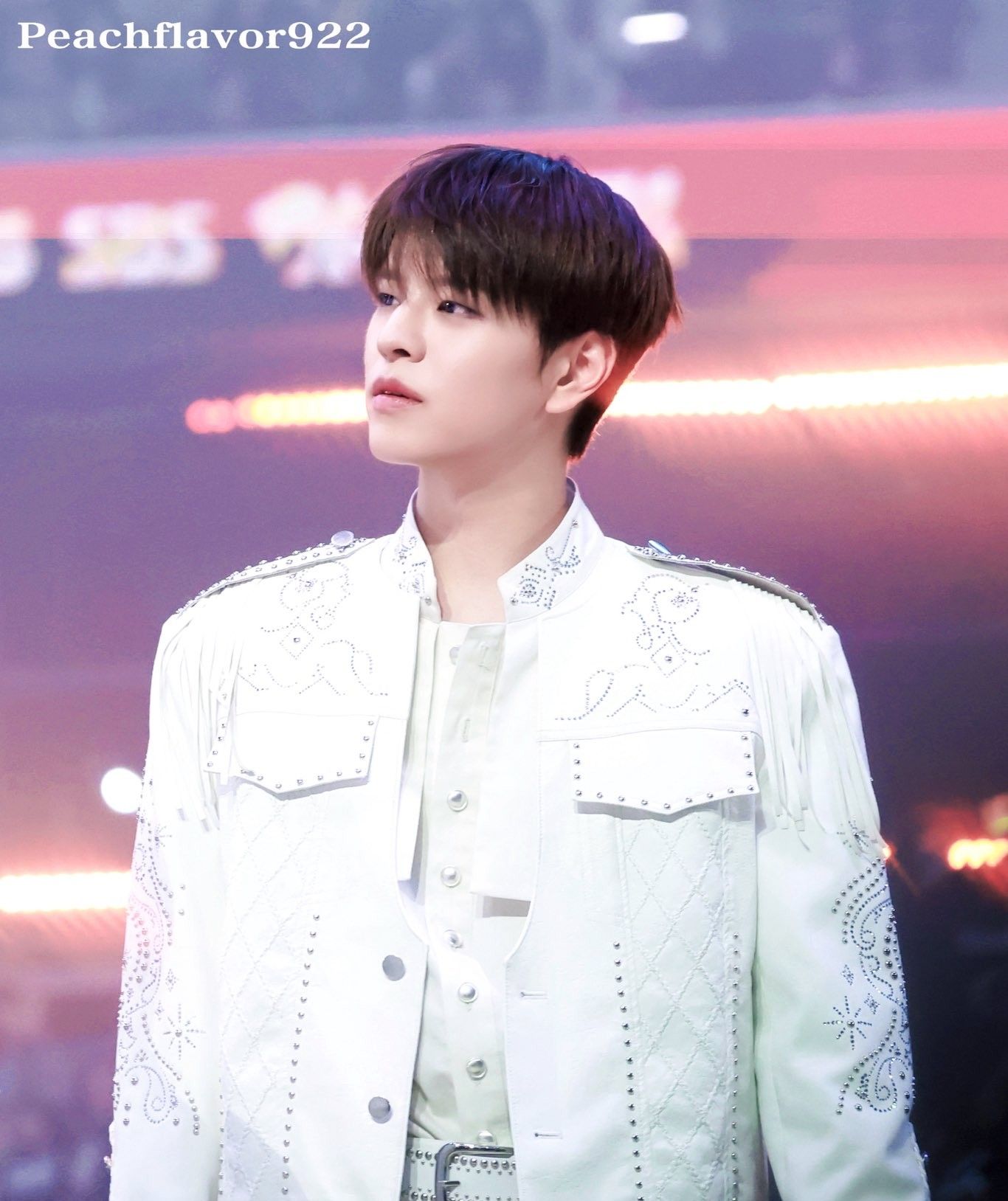 Recent activity shot of Seungmin (Stray Kids)