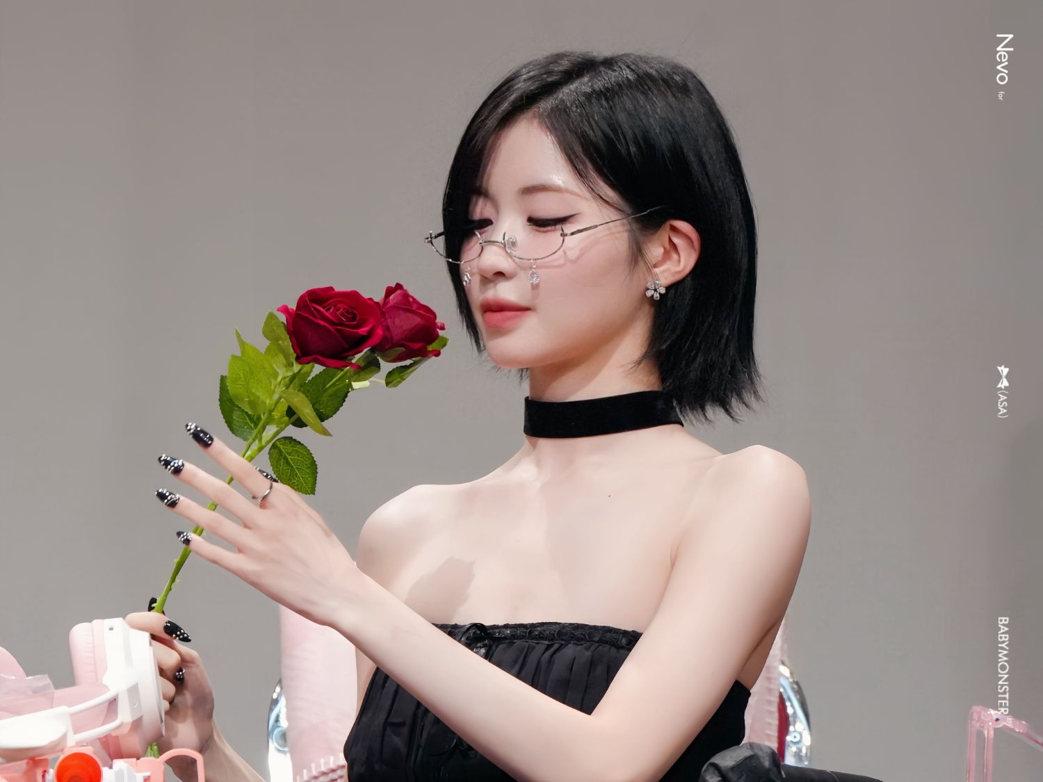 Recent activity shot of Asa (BABYMONSTER)