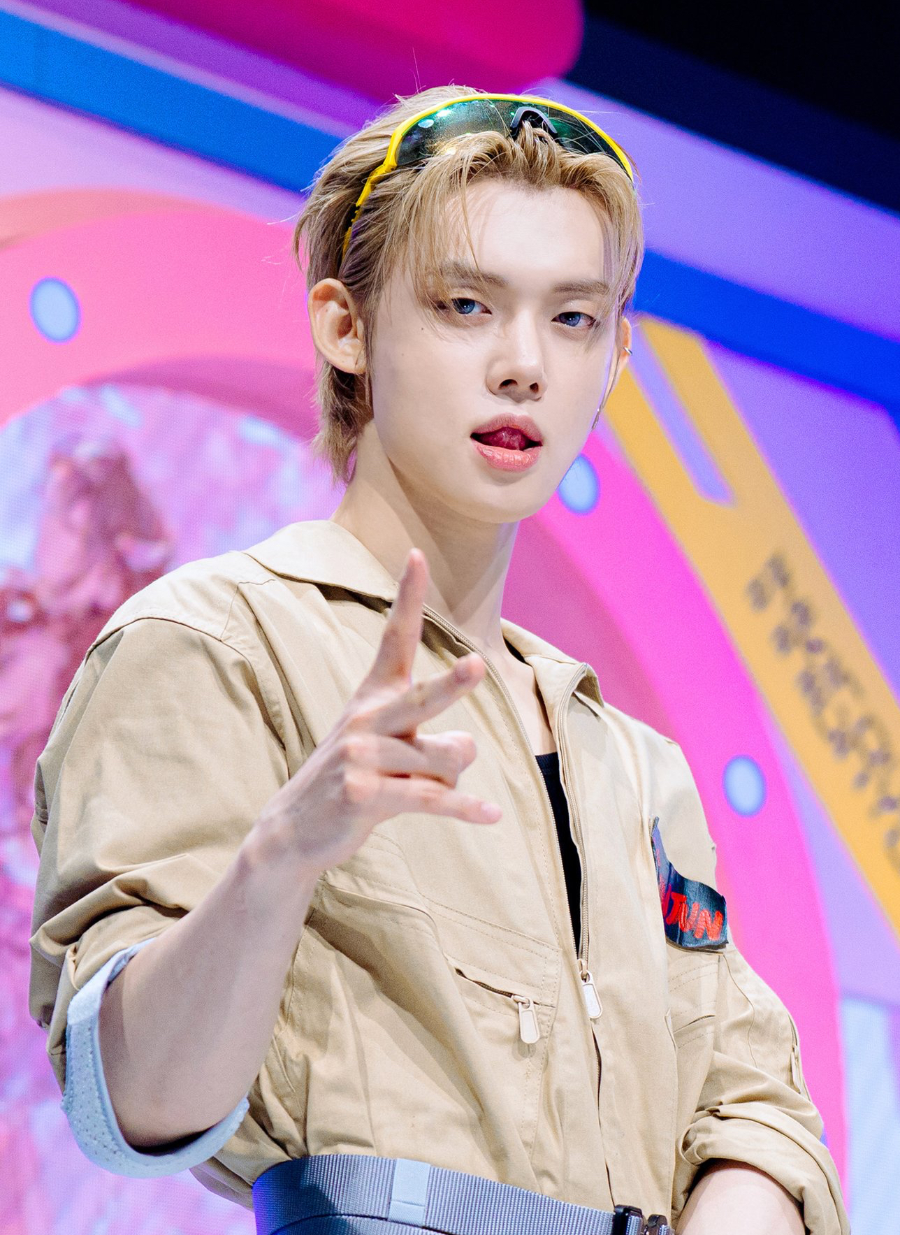 A moment captured by Yeonjun (TOMORROW X TOGETHER)'s fan