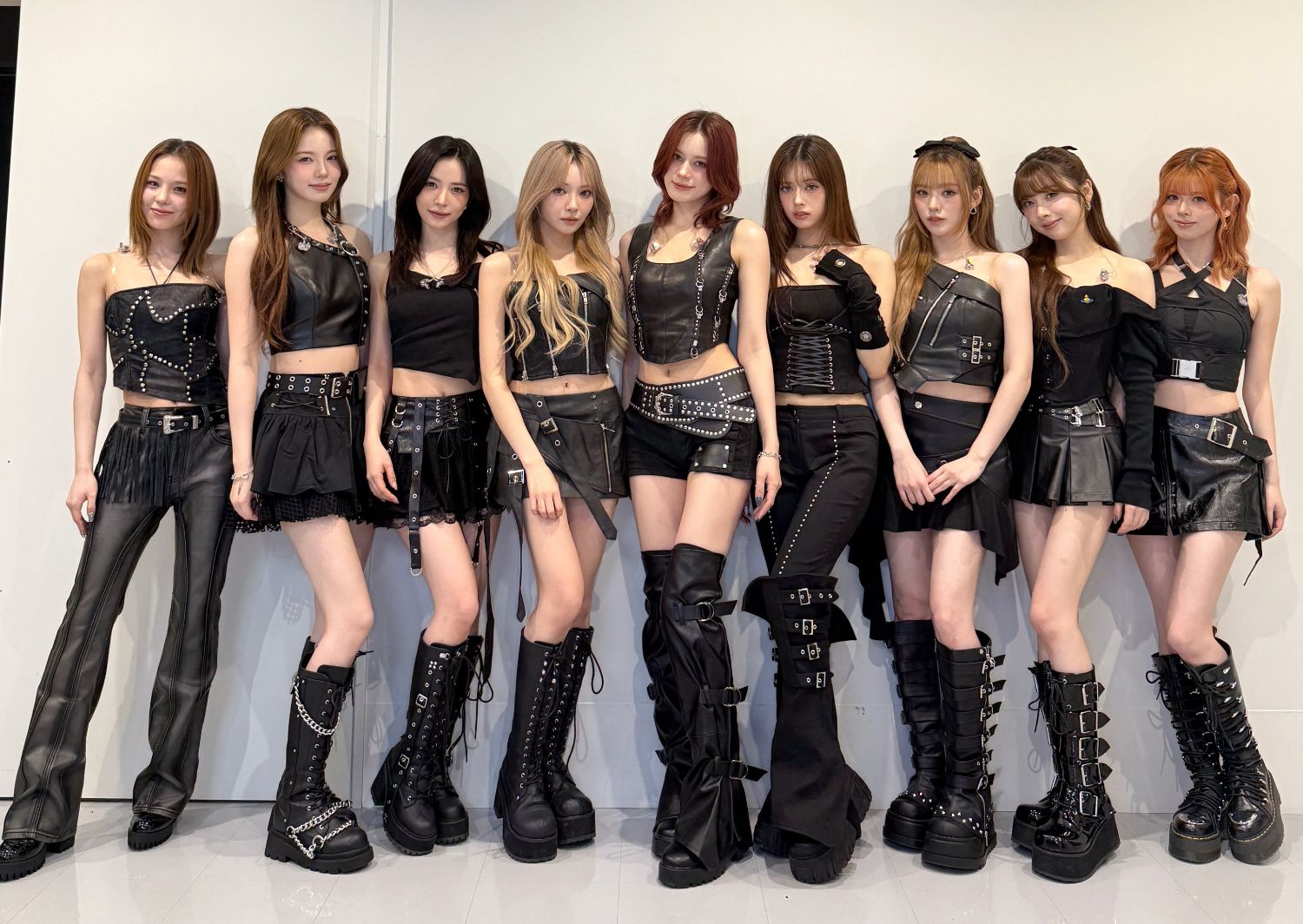 A moment captured by NiziU's fan