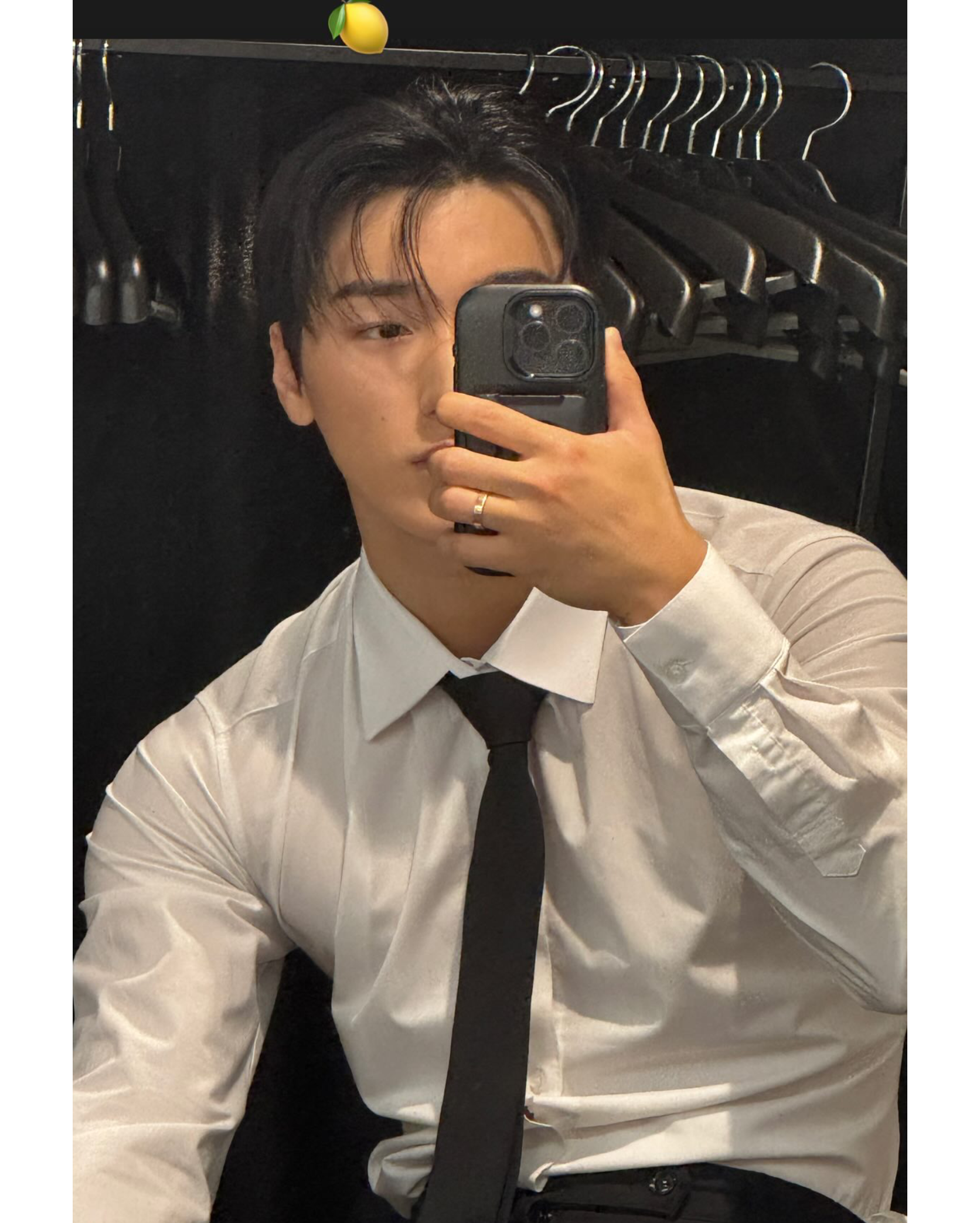 Recent activity shot of San (ATEEZ)