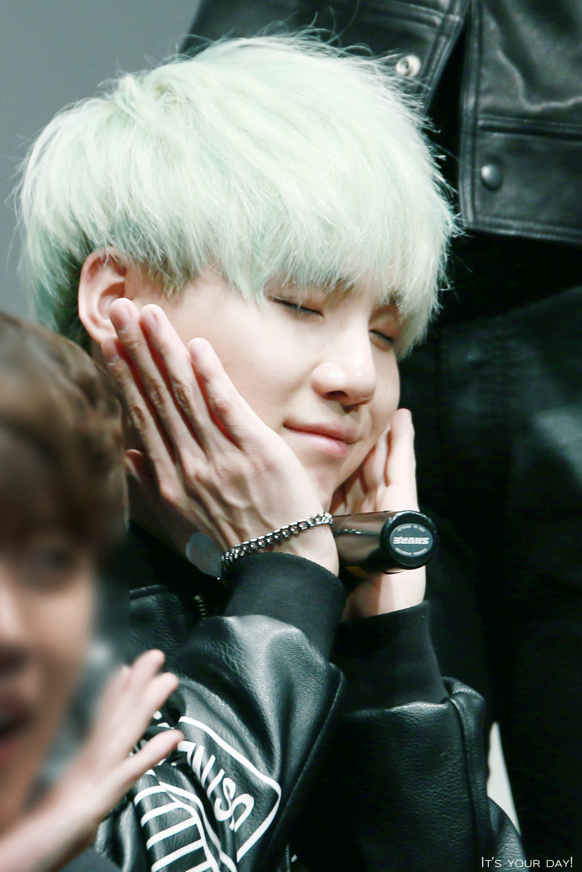 Recent activity shot of SUGA (BTS)