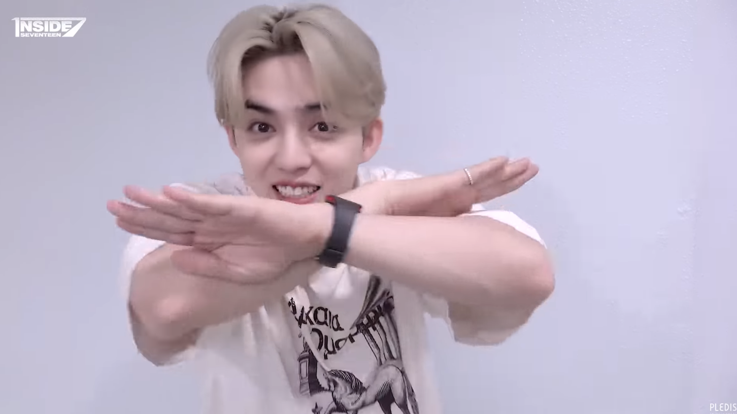 Recent activity shot of S.Coups (SEVENTEEN)