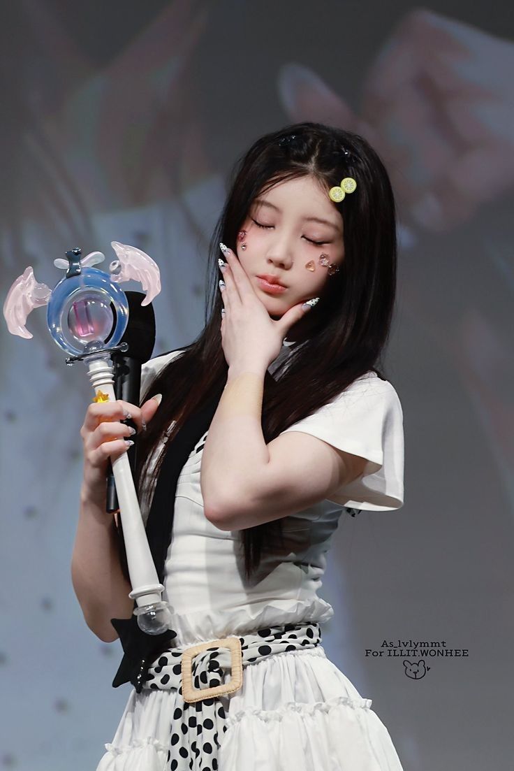A moment captured by Wonhee (ILLIT)'s fan